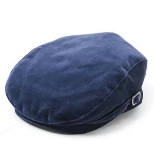 Janie and Jack 12-24 months Velvet Newsboy‎ Cap Navy NEW